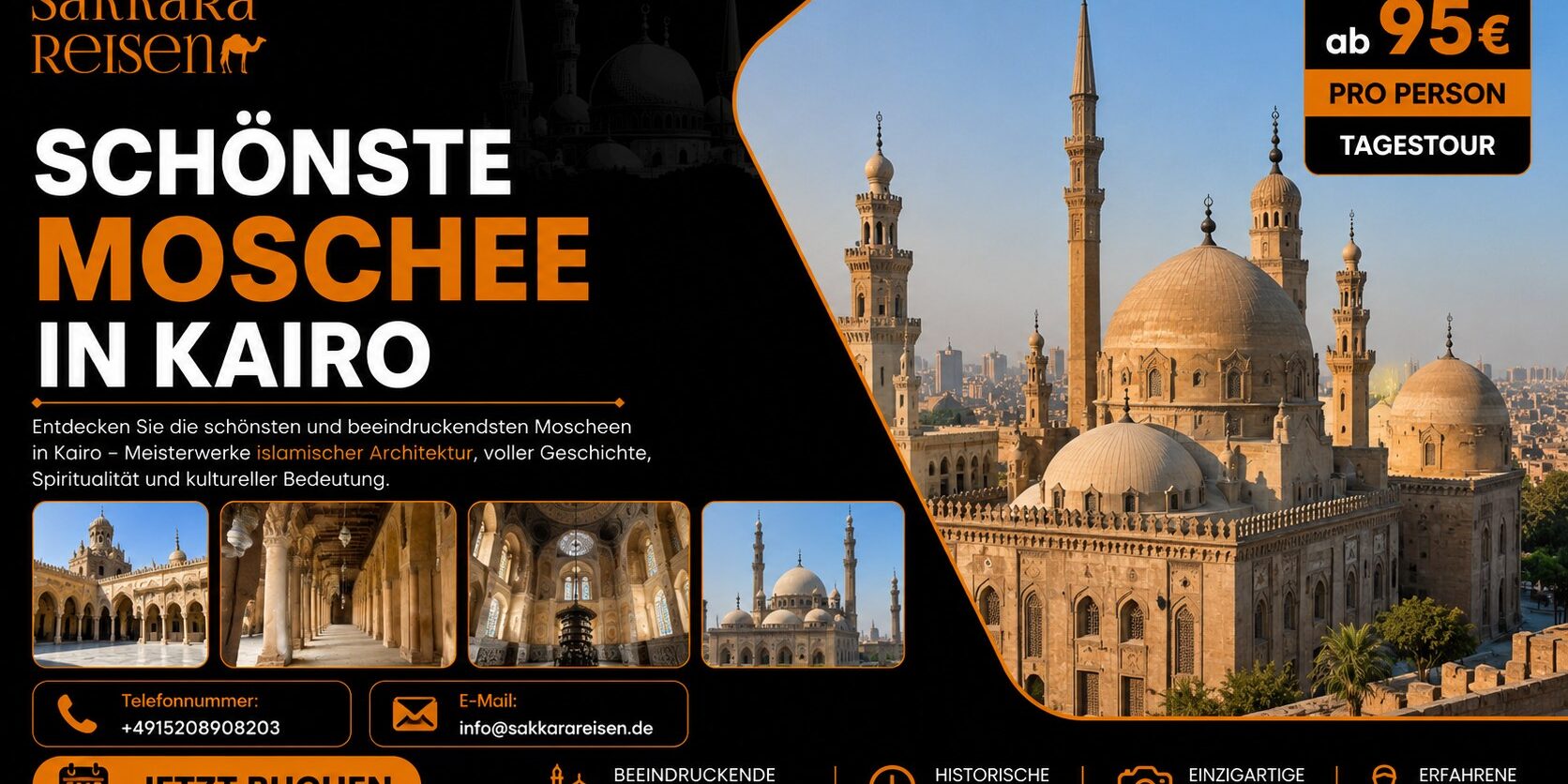Schönste Moschee in Kairo