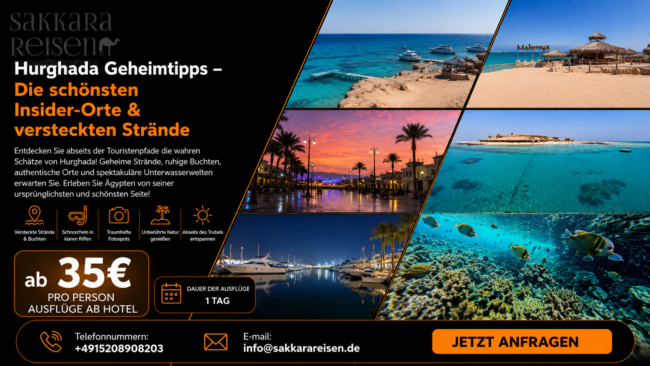 Hurghada Geheimtipps – Die schönsten Insider-Orte & versteckten Strände