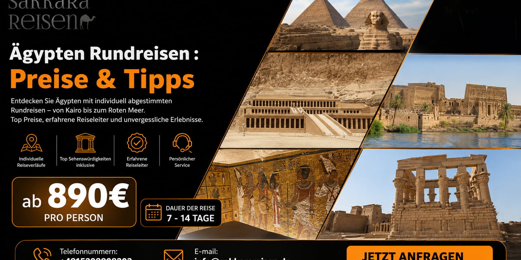 Ägypten Rundreisen : Preise & Tipps