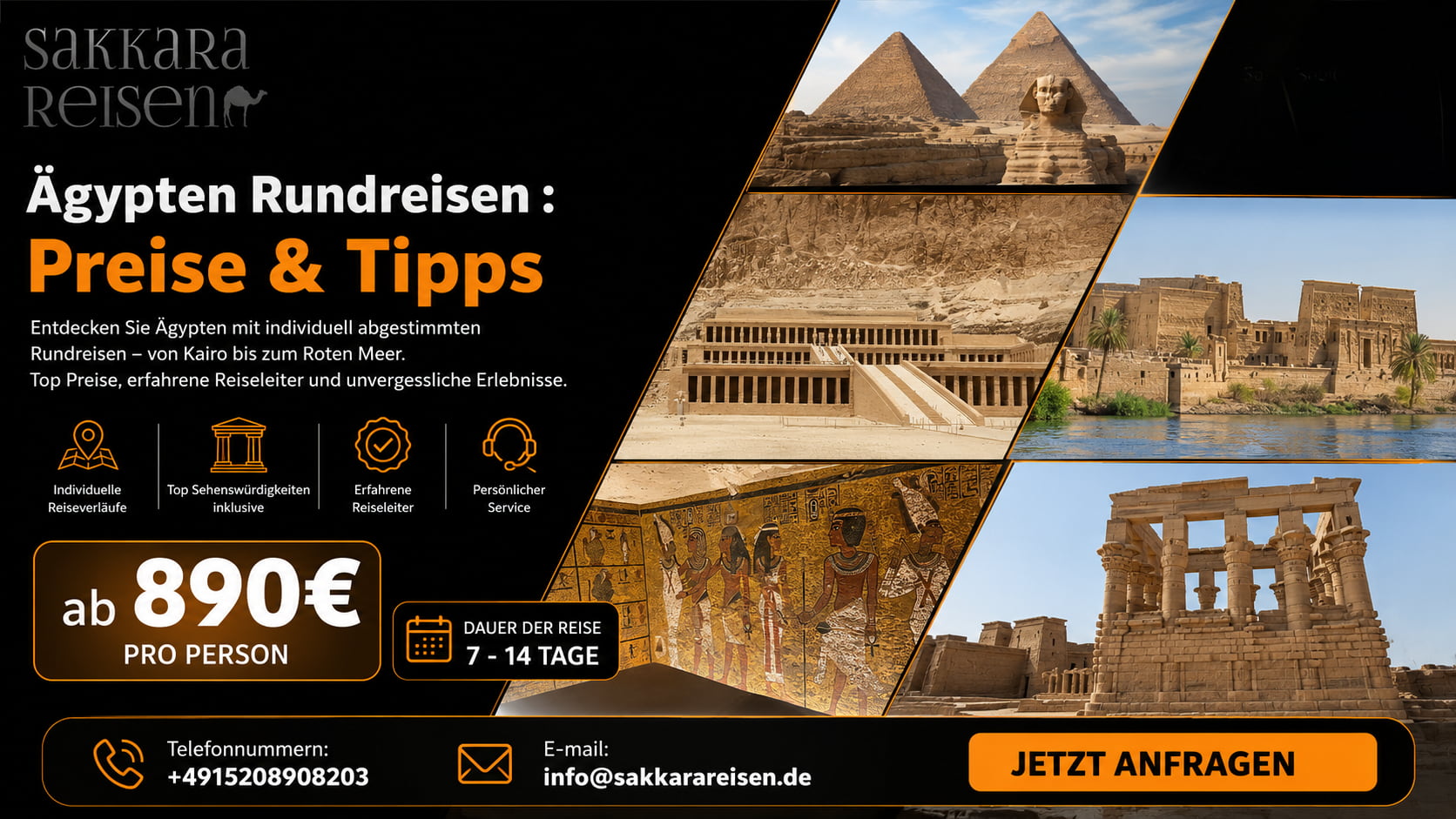 Ägypten Rundreisen : Preise & Tipps