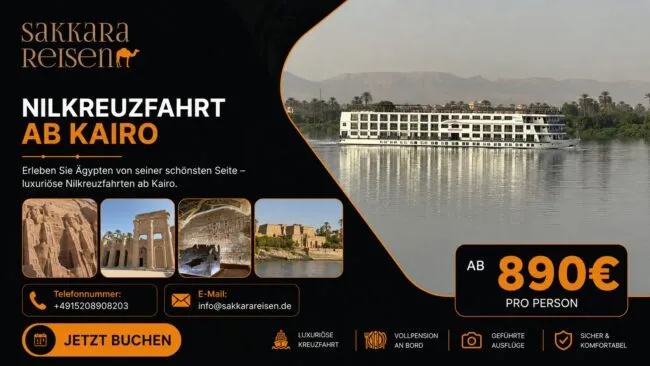 Nilkreuzfahrt ab Kairo