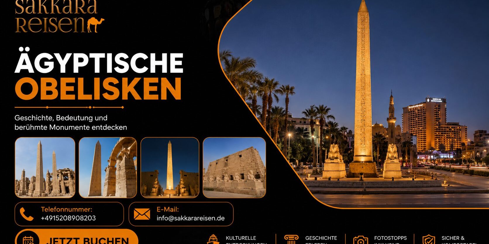 Ägyptische Obelisken – Geschichte, Bedeutung und berühmte Monumente Ägyptische Obelisken – Geschichte, Bedeutung und berühmte Monumente