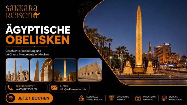 Ägyptische Obelisken – Geschichte, Bedeutung und berühmte Monumente