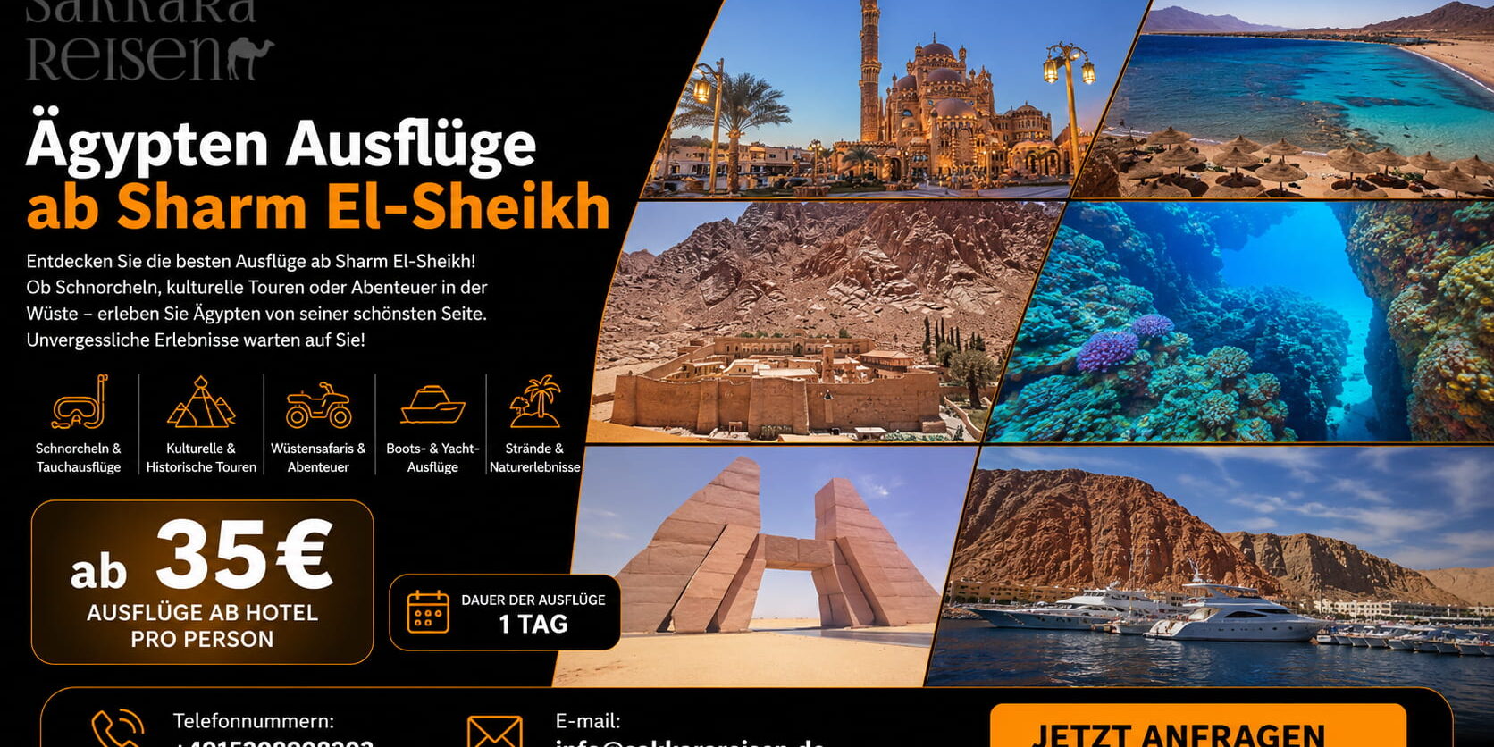 Ägypten Ausflüge ab Sharm El-Sheikh