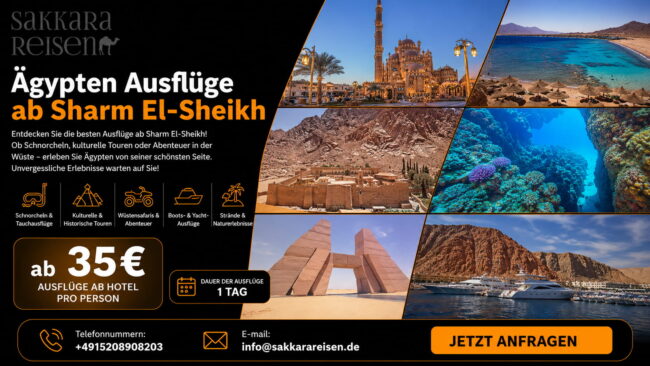 Ägypten Ausflüge ab Sharm El-Sheikh