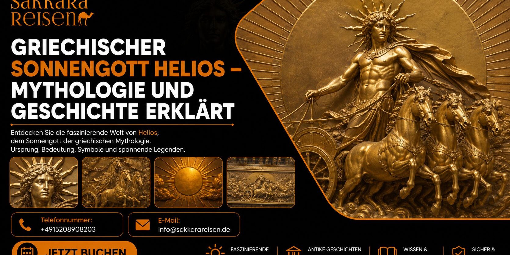 Griechischer Sonnengott Helios – Mythologie und Geschichte erklärt