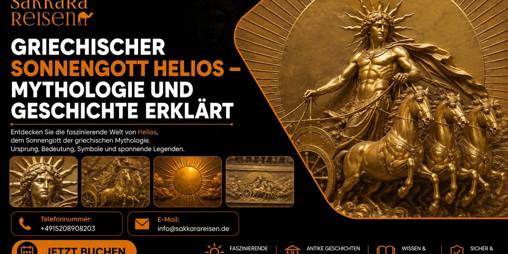 Griechischer Sonnengott Helios – Mythologie und Geschichte erklärt