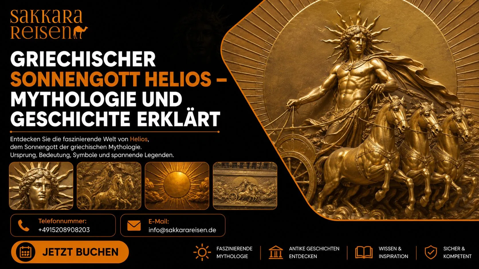 Griechischer Sonnengott Helios – Mythologie und Geschichte erklärt