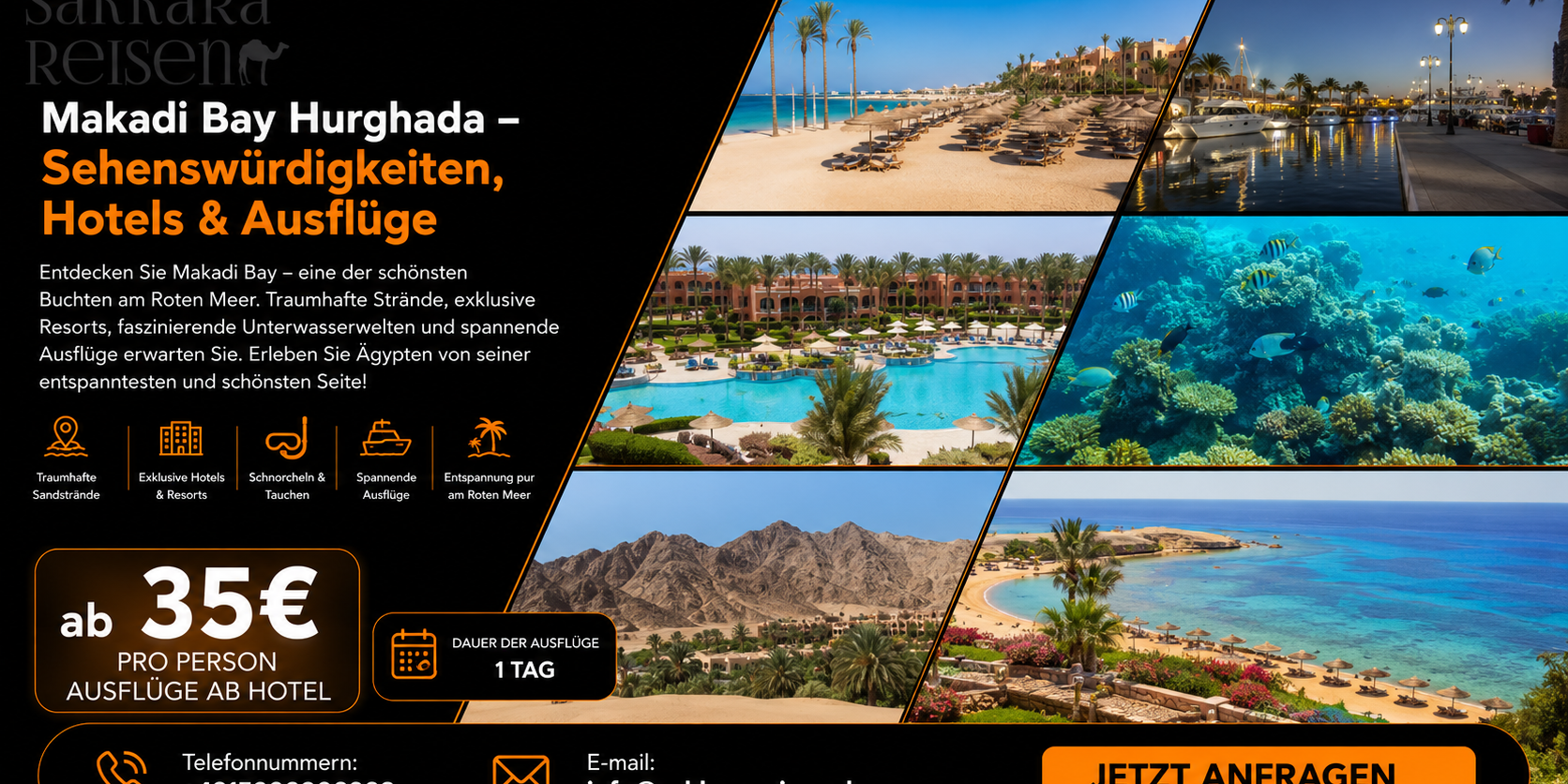 Makadi Bay Hurghada – Sehenswürdigkeiten, Hotels & Ausflüge Makadi Bay Hurghada – Sehenswürdigkeiten, Hotels & Ausflüge