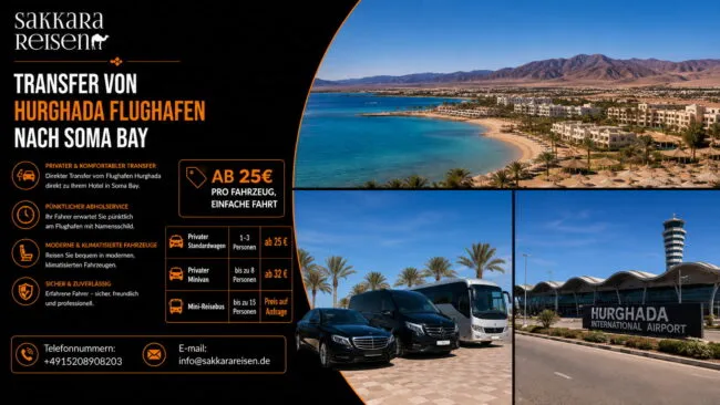 Transfer von Hurghada Flughafen Nach Soma Bay Transfer von Hurghada Flughafen Nach Soma Bay