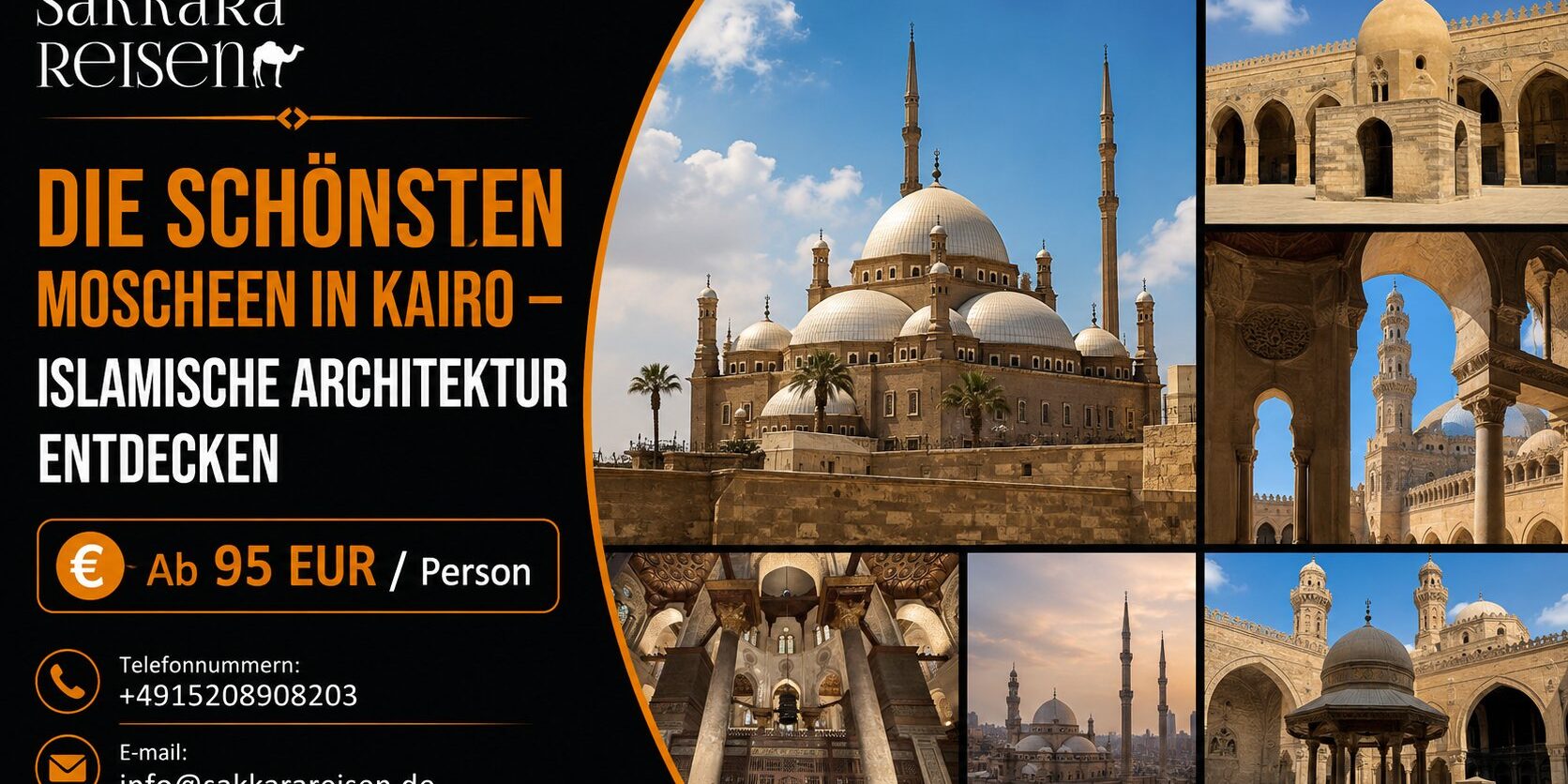 Die schönsten Moscheen in Kairo – Islamische Architektur entdecken