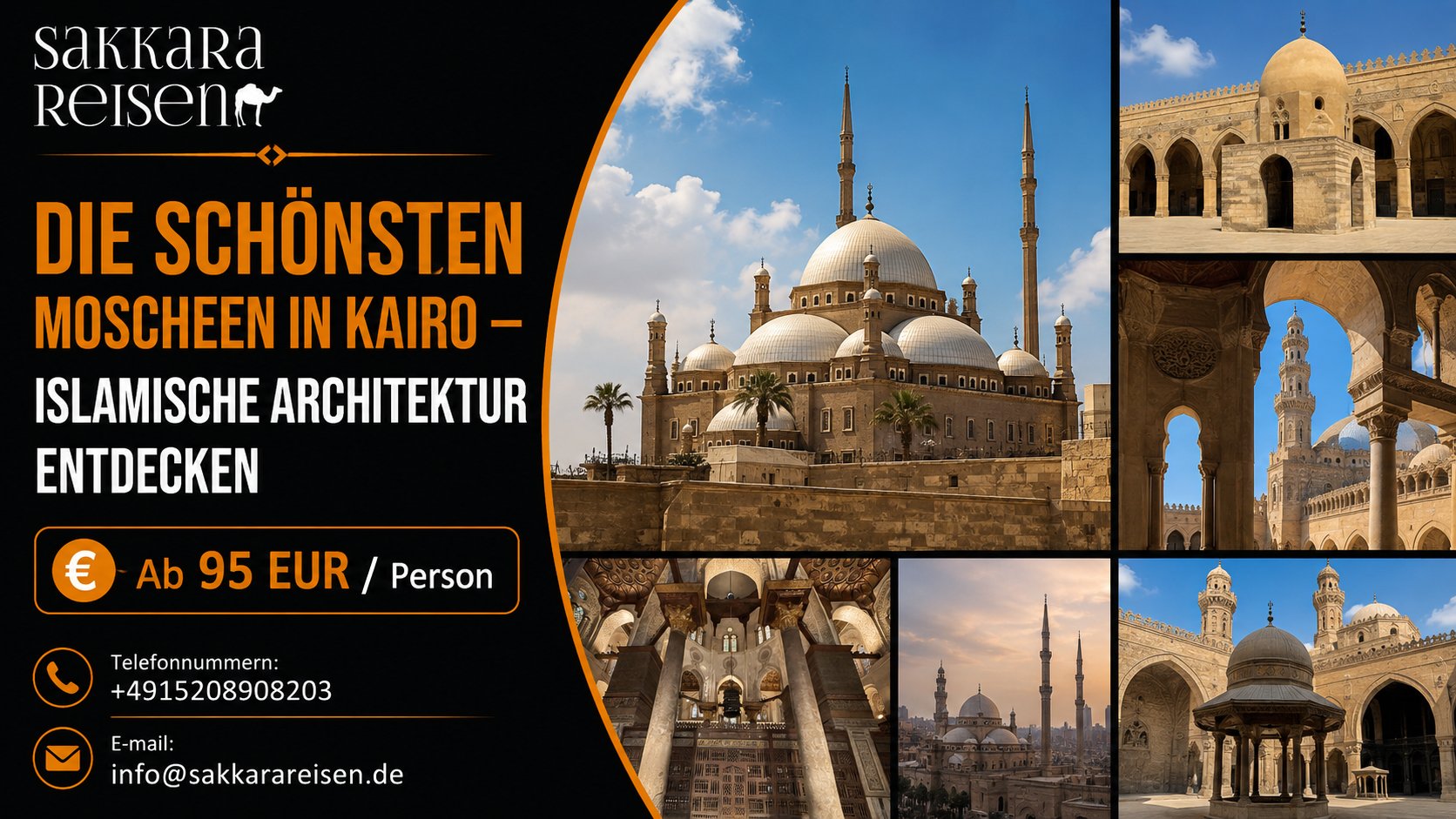 Die schönsten Moscheen in Kairo – Islamische Architektur entdecken