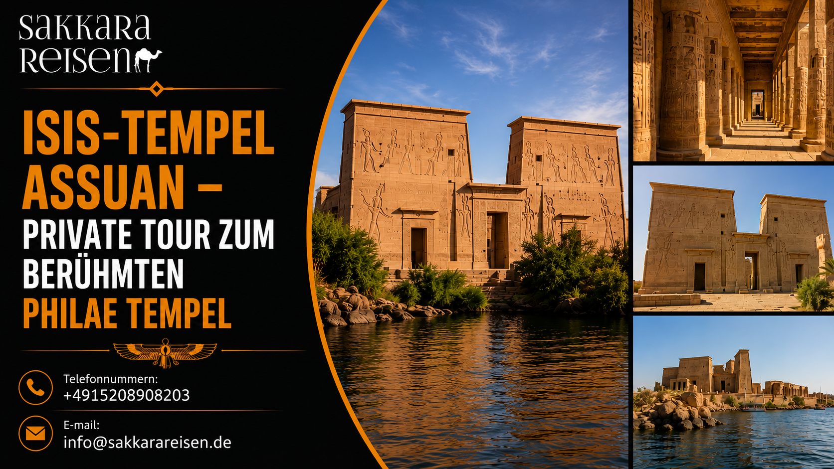 Isis-Tempel Assuan – Private Tour zum berühmten Philae Tempel