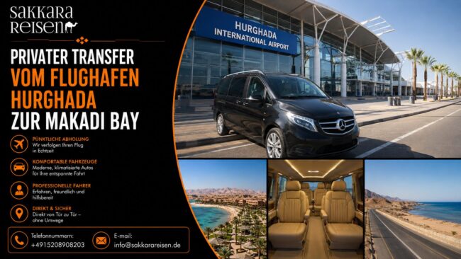 Privater Transfer vom Flughafen Hurghada zur Makadi Bay