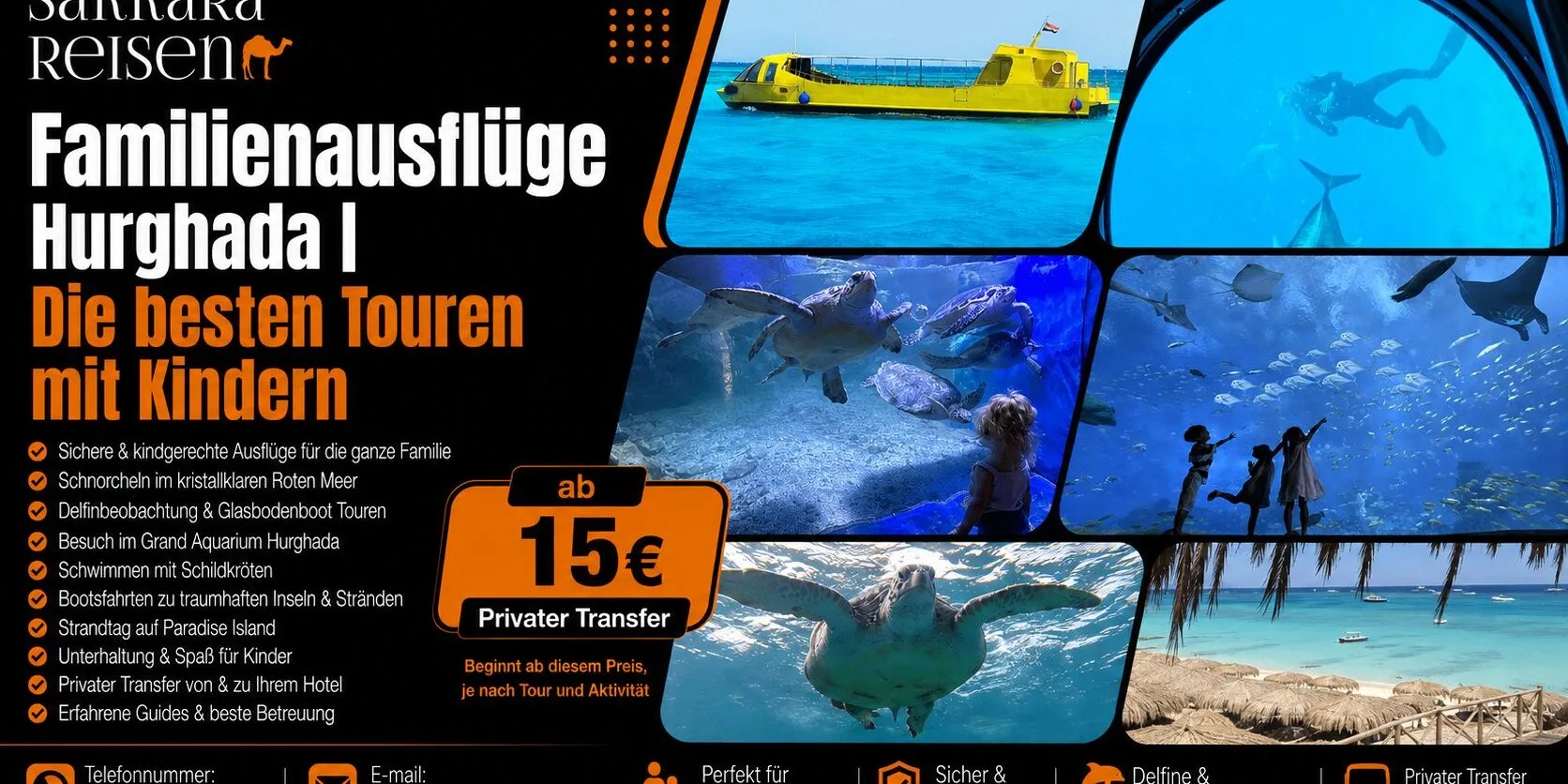 Familienausflüge Hurghada | Die besten Touren mit Kindern Familienausflüge Hurghada | Die besten Touren mit Kindern