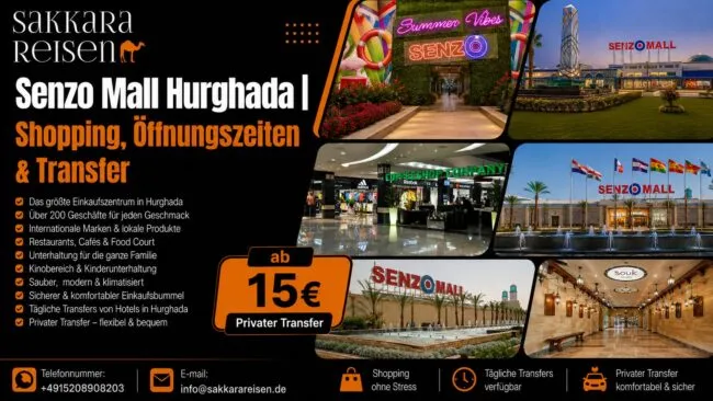 Senzo Mall Hurghada | Shopping, Öffnungszeiten & Transfer Senzo Mall Hurghada | Shopping, Öffnungszeiten & Transfer