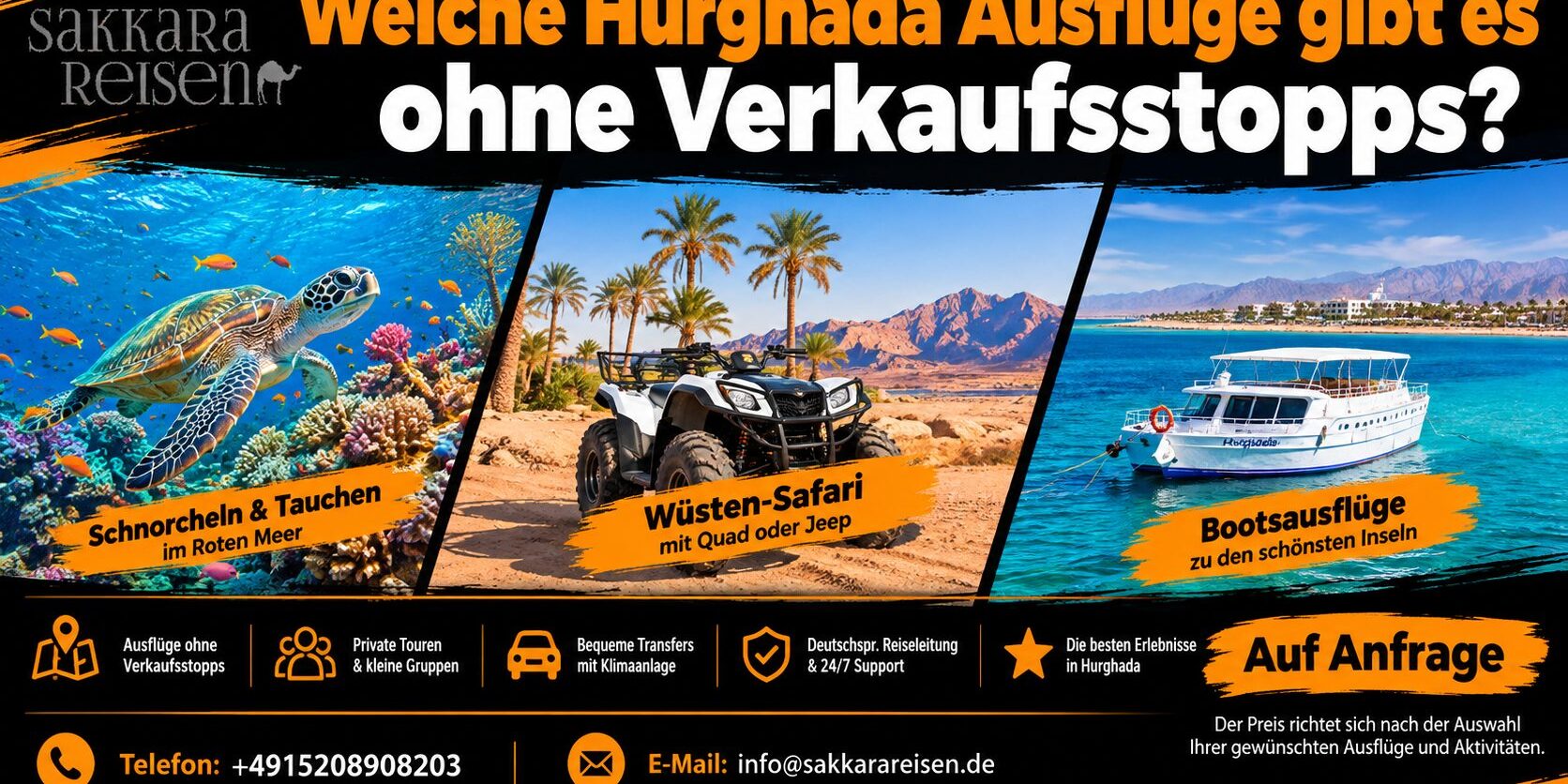 Welche Hurghada Ausflüge gibt es ohne Verkaufsstopps? Welche Hurghada Ausflüge gibt es ohne Verkaufsstopps?